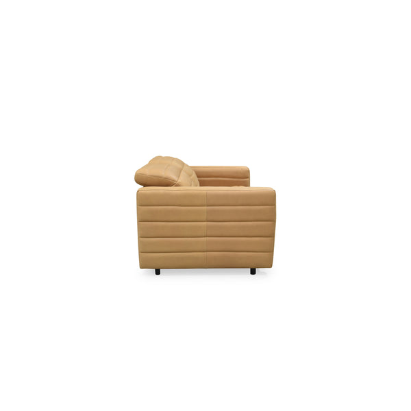 Moe's Juno Power Recliner Sofa in Tan Leather