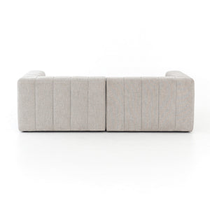 Langham Channelled 2-Pc Sectional-Laf Ch