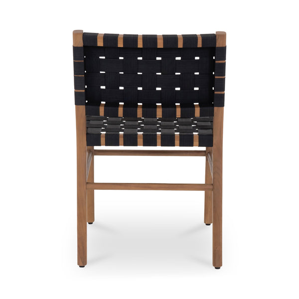Mira Outdoor Dining Chair with Teak Frame