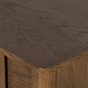 Pollard Media Console In Tan Oak