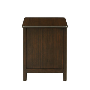 Weston Nightstand, Black Walnut