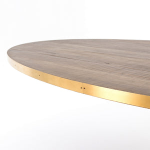 Evans 98" Oval Dining Table