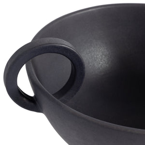 Anillo Bowl In Matte Black Ceramic
