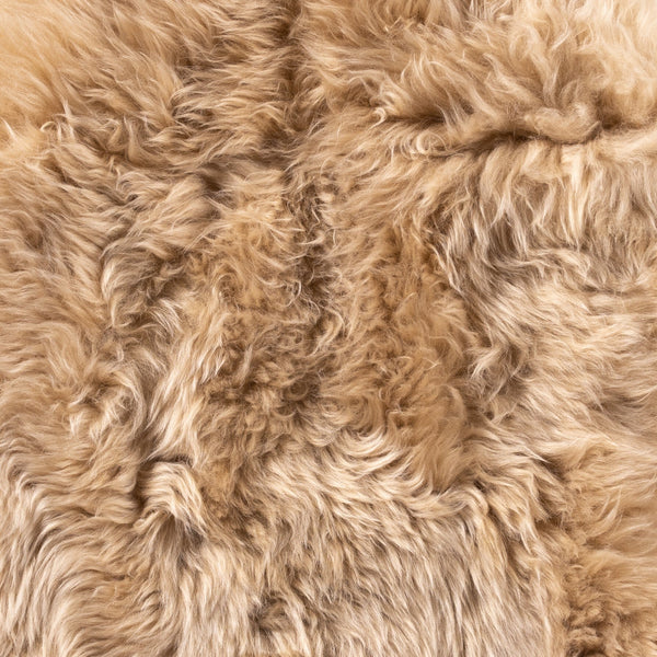 Lalo Lambskin Throw - Beige Lambskin