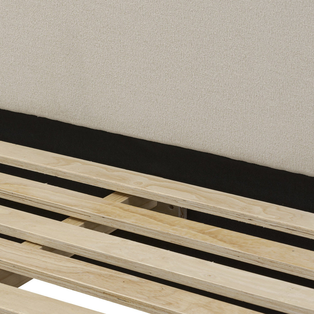 Sloane King Bed - Crypton Wayfarer Snow