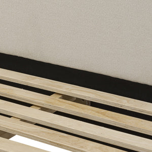 Sloane King Bed - Crypton Wayfarer Snow