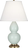 Celadon Small Double Gourd Accent Lamp