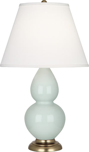 Celadon Small Double Gourd Accent Lamp