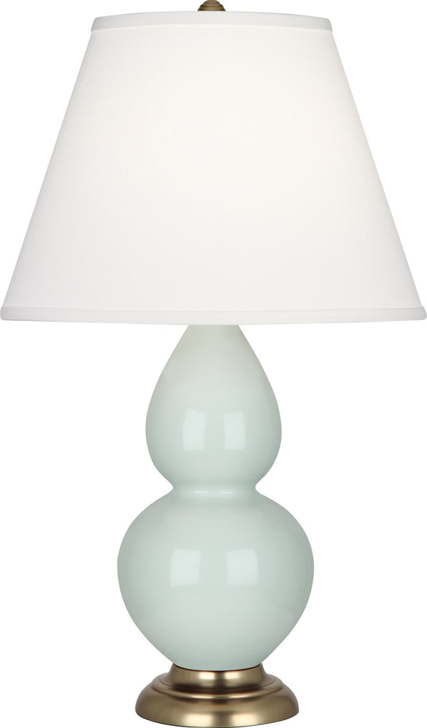 Celadon Small Double Gourd Accent Lamp