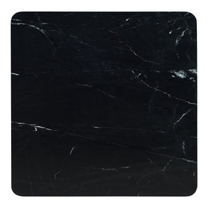 Moe's Segment Coffee Table in Jetty Black Marble