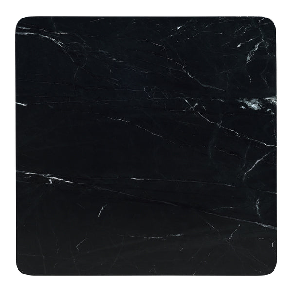 Moe's Segment Coffee Table in Jetty Black Marble