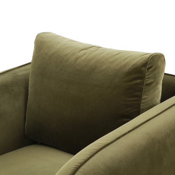 Malakai Swivel Chair In Surrey Olive