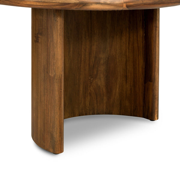 Paden Coffee Table - Seasoned Brown Acacia