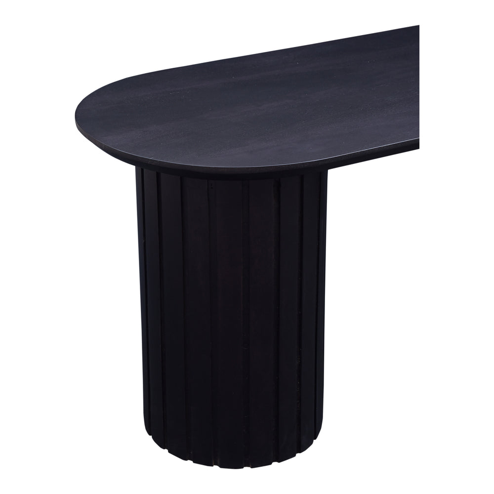 Povera Dining Bench in Black Acacia Wood