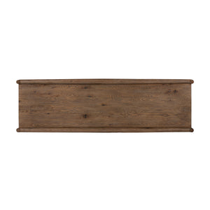 Glenview 6 Drawer Dresser In Weathered Oak