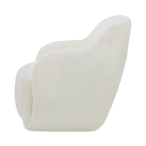 Stevie Lounge Chair in Cream Upholstery