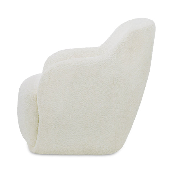 Stevie Lounge Chair in Cream Upholstery