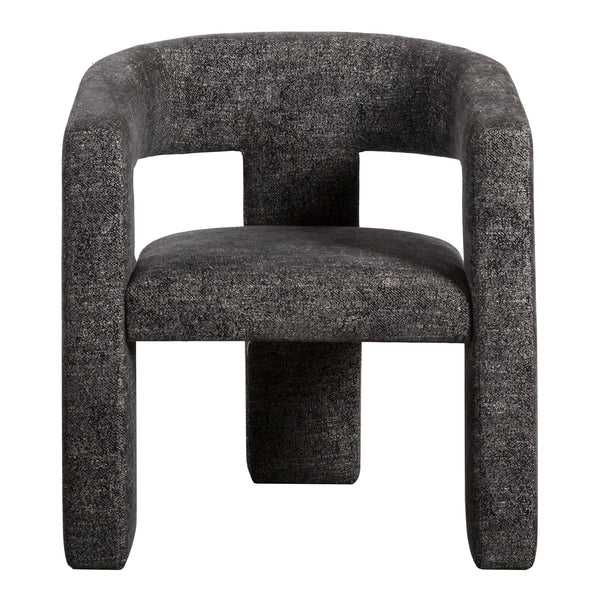 Moe's Elo Armchair in Black Polyester