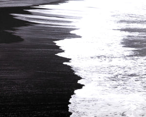 WASHED ASHORE - 48" X 48" - CHARCOAL FRAME