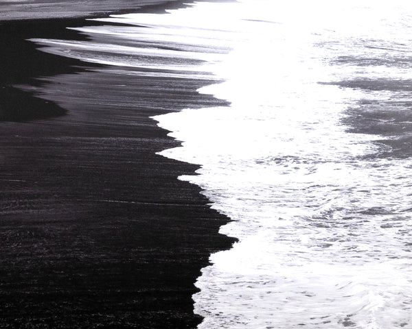 WASHED ASHORE - 48" X 48" - CHARCOAL FRAME