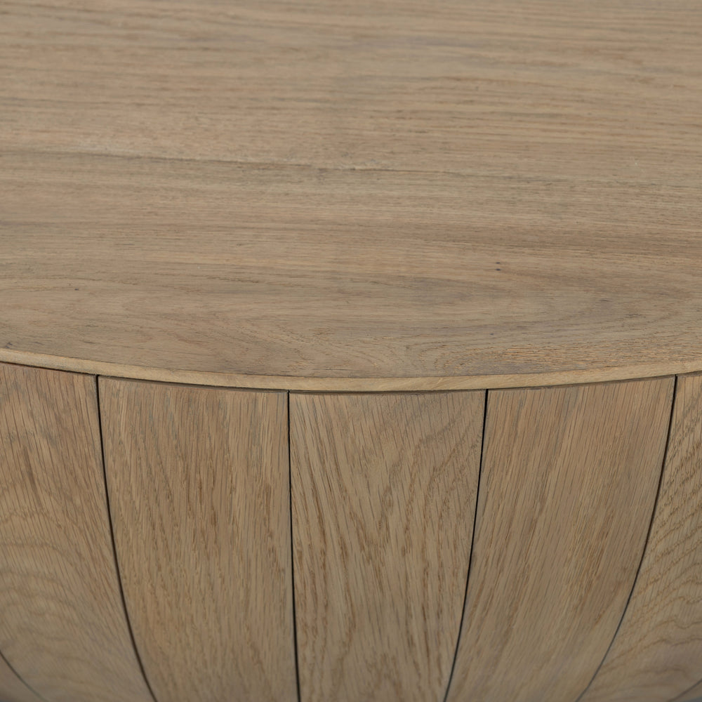 Ryan Oak Coffee Table In Natural Oak Solid