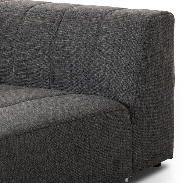 Build Your Own: Langham Channeled Sectional - Saxon Charcoal