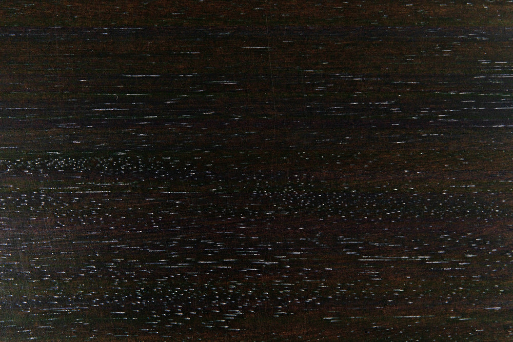 Marigold Desk, Ebony Walnut with Black Steel
