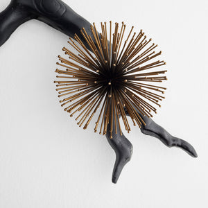 Ichiyo Wall Decor | Black | Gold Accents - Small