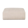 Moe's Matina Ottoman in Oatmeal Beige