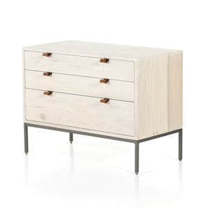 Trey Large Nightstand In Dove Poplar