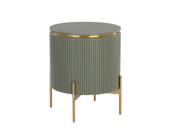 PALOMA END TABLE - SAGE GREEN