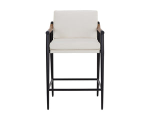 MEADOW COUNTER STOOL - HEATHER IVORY TWEED