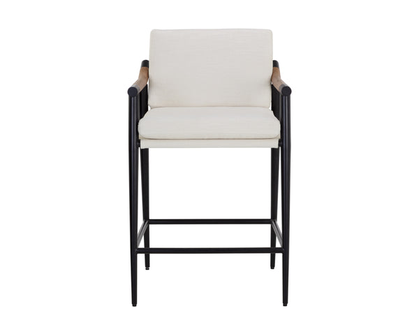 MEADOW COUNTER STOOL - HEATHER IVORY TWEED