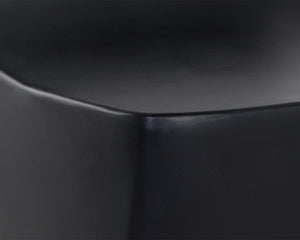 LEDGER STOOL - BLACK