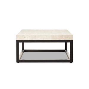 The 67' Rectangular Coffee Table in Travertine