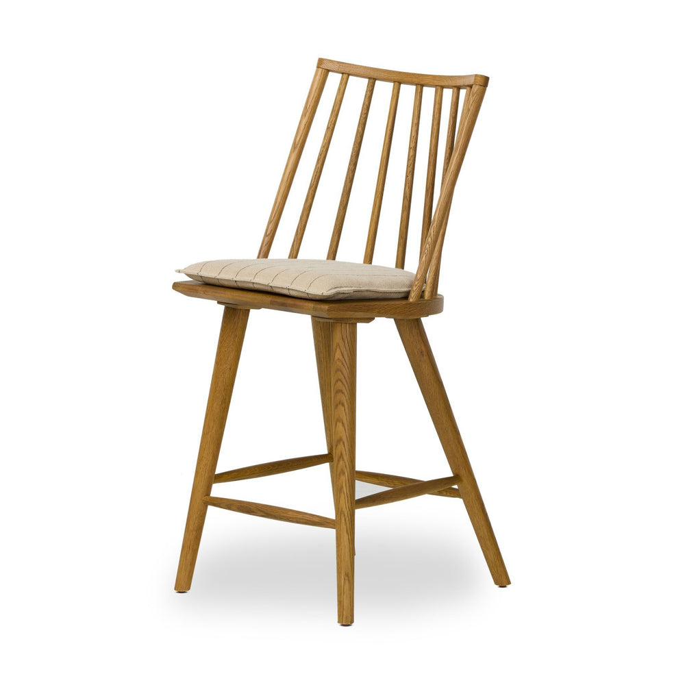 Lewis Windsor Bar + Counter Stool - Lavon Flint