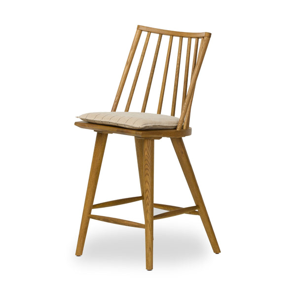 Lewis Windsor Bar + Counter Stool - Lavon Flint