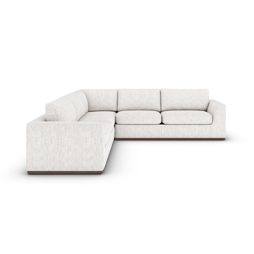 Colt 3 Pc Sectional In Merino Cotton