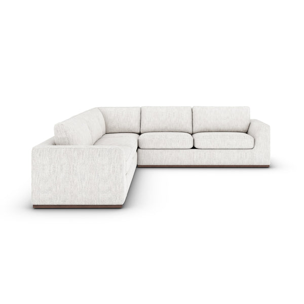 Colt 3 Pc Sectional In Merino Cotton