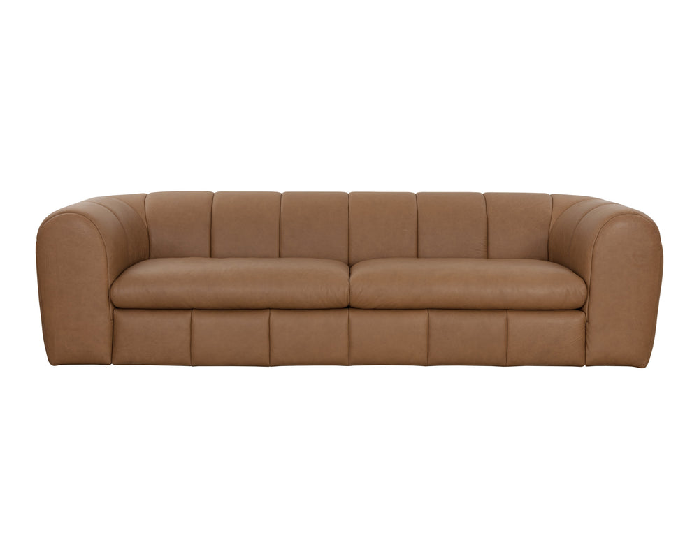 CYRIL SOFA - LUCIA COGNAC LEATHER