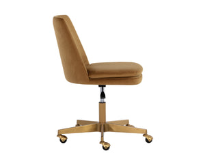 BERGET OFFICE CHAIR - GOLD SKY