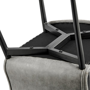 Jayden Dining Side Chair In Vintage Mist Gray (Set of 2)