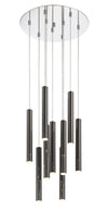 Forest 9 Light Island/Billiard in Chrome Finish