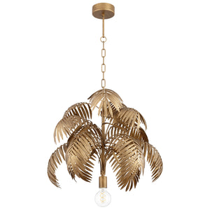 Ravello Pendant in Antique Brass