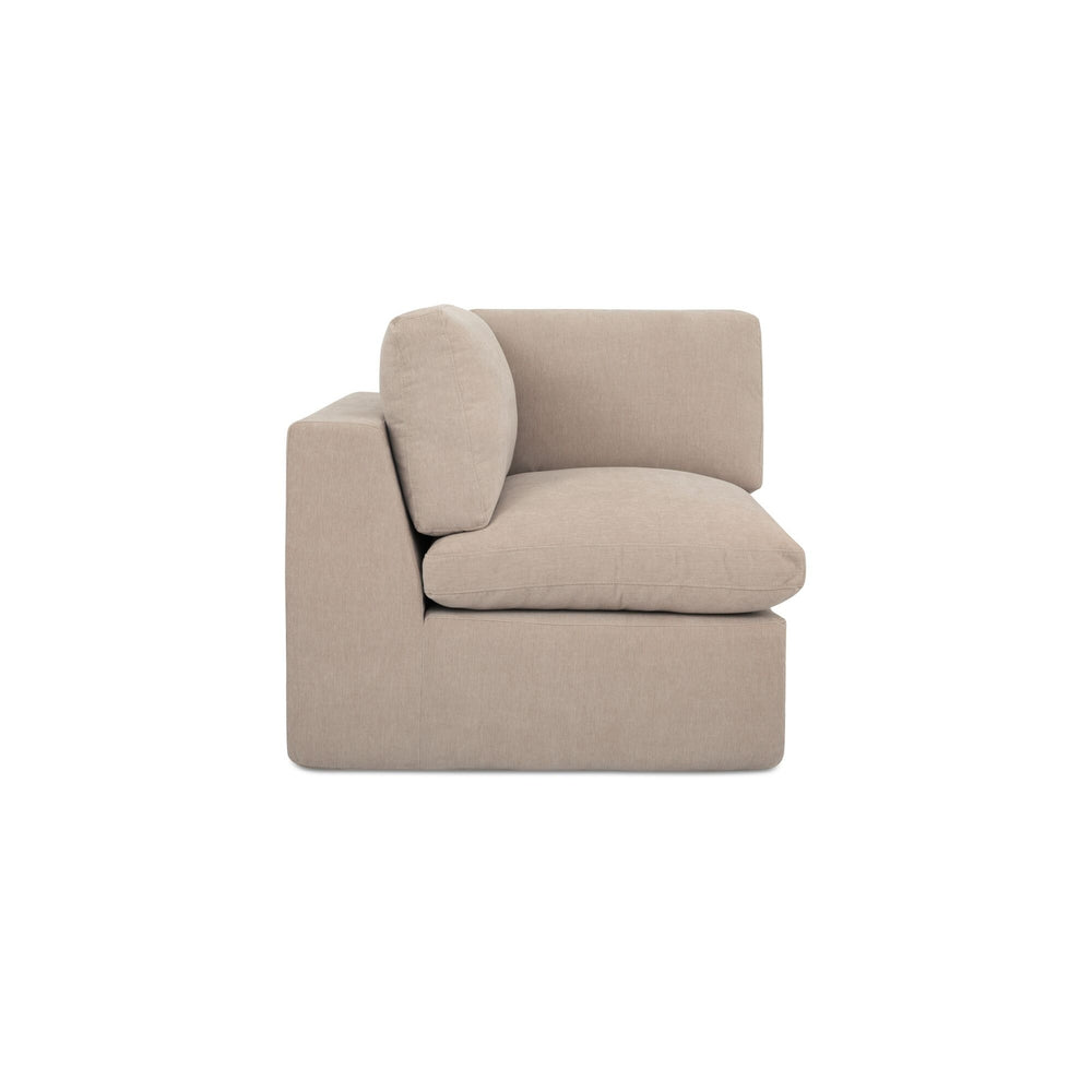 Moe's Cates Corner Chair in Beige