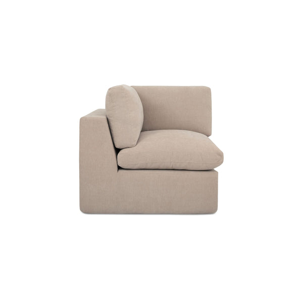 Moe's Cates Corner Chair in Beige