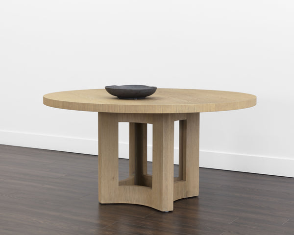 ELMA DINING TABLE - NATURAL - 60"