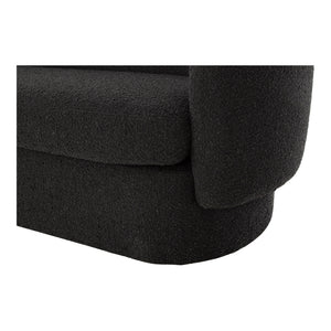 Moe's Koba Sofa Maya Black, 4-Seater