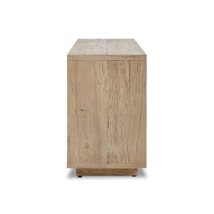 Redondo Media Console in Bleached Alder