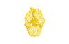Flower Wall Art, Extra Small, Dandelion, Metal